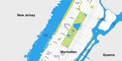 Manhattan mappa stampabile
