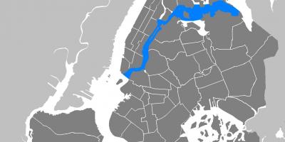 Mappa di Manhattan vettoriale